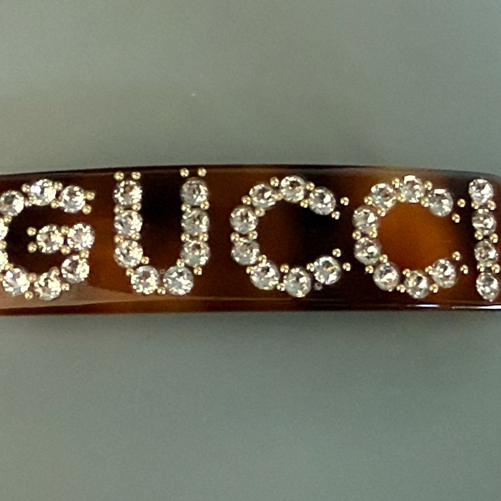 GUCCI Crystal Hair Clip (NEW)